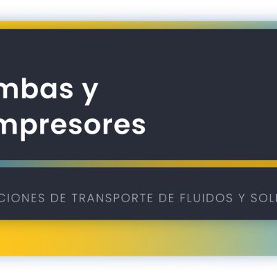 Bombas y compresores