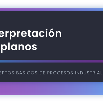 Interpretación de planos